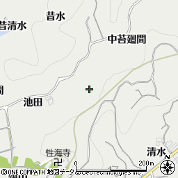 愛知県南知多町（知多郡）内海（口苔廻間）周辺の地図