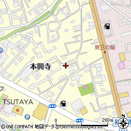 有限会社田中撚糸工場周辺の地図
