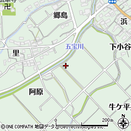 愛知県知多郡美浜町豊丘周辺の地図