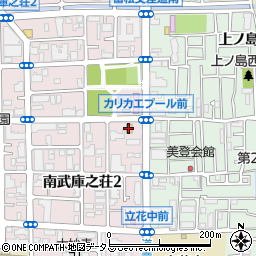 ローソン尼崎上ノ島店周辺の地図