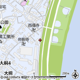 大阪府大阪市東淀川区大桐周辺の地図