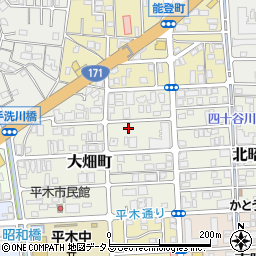 兵庫県西宮市大畑町周辺の地図
