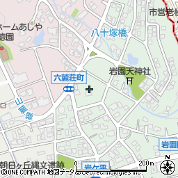 兵庫県芦屋市岩園町39周辺の地図