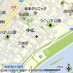 兵庫県赤穂市中広812周辺の地図