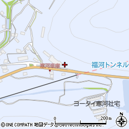 岡山県備前市日生町寒河696周辺の地図