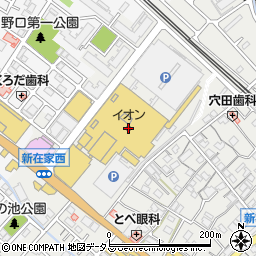 イオン加古川店周辺の地図
