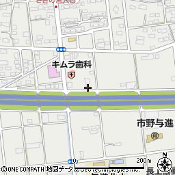 静岡県浜松市中央区市野町547周辺の地図