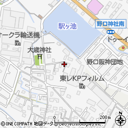 兵庫県加古川市野口町古大内481周辺の地図
