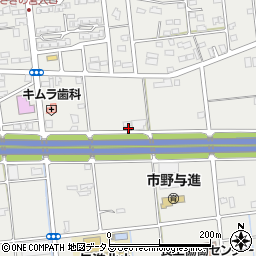 静岡県浜松市中央区市野町570周辺の地図