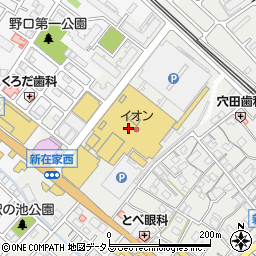 キャンドゥイオン加古川店周辺の地図