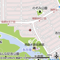 京都府相楽郡精華町精華台周辺の地図