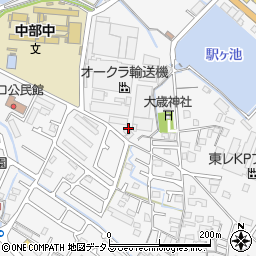 兵庫県加古川市野口町古大内420-3周辺の地図