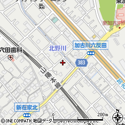 兵庫県加古川市平岡町新在家855-3周辺の地図