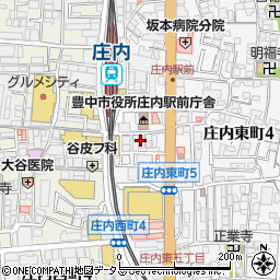 樂八 庄内店周辺の地図