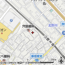 兵庫県加古川市平岡町新在家993-1周辺の地図