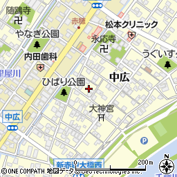 兵庫県赤穂市中広768周辺の地図
