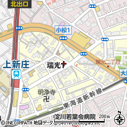 阪口アパート周辺の地図