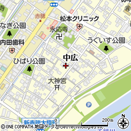 兵庫県赤穂市中広751周辺の地図