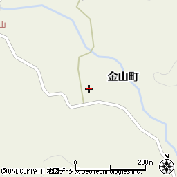 島根県益田市金山町391周辺の地図