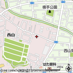 愛知県豊橋市飯村町西山9周辺の地図