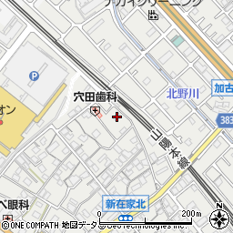 兵庫県加古川市平岡町新在家992-4周辺の地図
