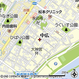 兵庫県赤穂市中広753周辺の地図