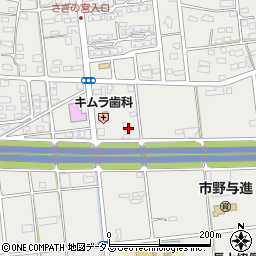静岡県浜松市中央区市野町548周辺の地図