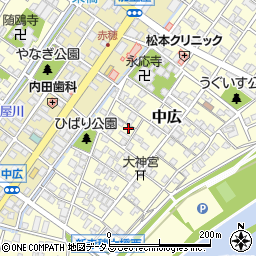 兵庫県赤穂市中広767周辺の地図