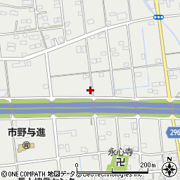 静岡県浜松市中央区市野町612周辺の地図
