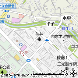 株式会社仲井周辺の地図