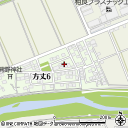 静岡県袋井市方丈6丁目4周辺の地図