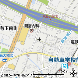 静岡県浜松市中央区有玉南町1844周辺の地図