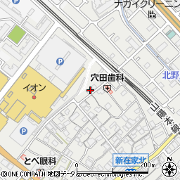 兵庫県加古川市平岡町新在家752-56周辺の地図