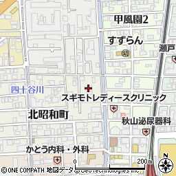 ハイローム北昭和１周辺の地図