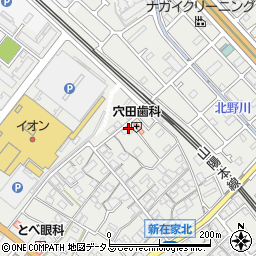 兵庫県加古川市平岡町新在家1001-1周辺の地図