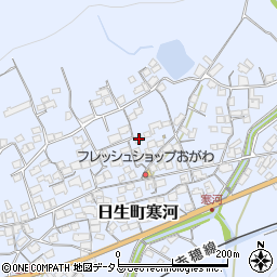 岡山県備前市日生町寒河1422周辺の地図