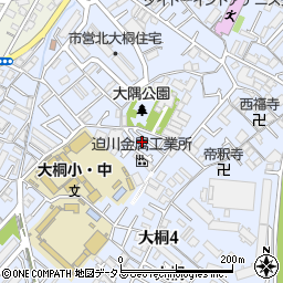 ダスキン愛の店周辺の地図