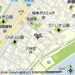 兵庫県赤穂市中広802周辺の地図