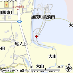 京都府木津川市加茂町美浪南49周辺の地図