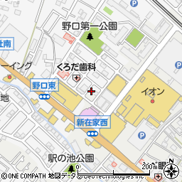 兵庫県加古川市平岡町新在家716-24周辺の地図