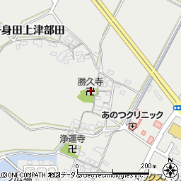 勝久寺周辺の地図