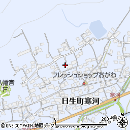 岡山県備前市日生町寒河1389周辺の地図