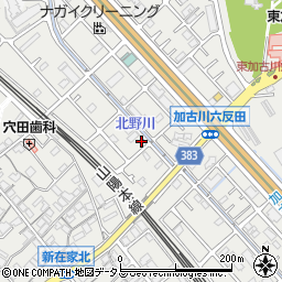 兵庫県加古川市平岡町新在家857-6周辺の地図
