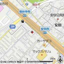 兵庫県加古川市尾上町安田614周辺の地図