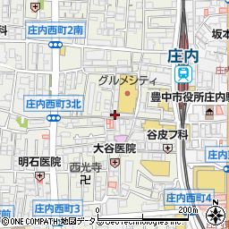 プラージュ庄内美容店周辺の地図