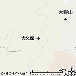 京都府木津川市鹿背山（大久保）周辺の地図
