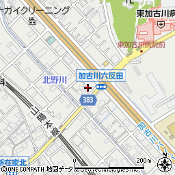 兵庫県加古川市平岡町新在家1143周辺の地図