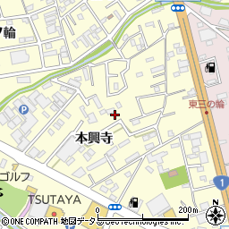 愛知県豊橋市三ノ輪町本興寺2-219周辺の地図