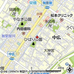 兵庫県赤穂市中広2087周辺の地図