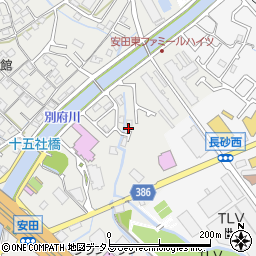 兵庫県加古川市尾上町安田190周辺の地図